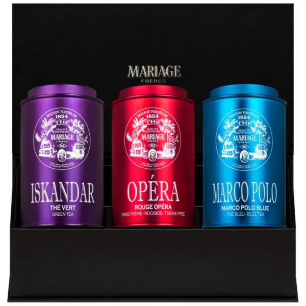 Discount THu00c9 CHANTANT Coffrets De 3 Thés