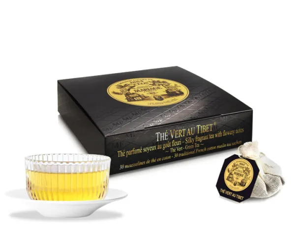 Shop THu00c9 VERT AU TIBET Jasmin | Mousselines De Coton